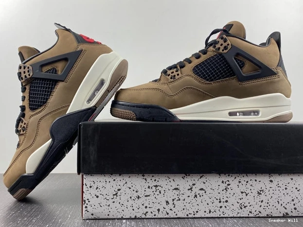 AJ4- Olive Jordan 3896 837 Retro GoAnywhere 4 Scott Travis 0601